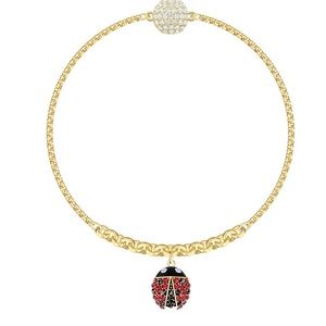 Swarovski ladybug bracelet